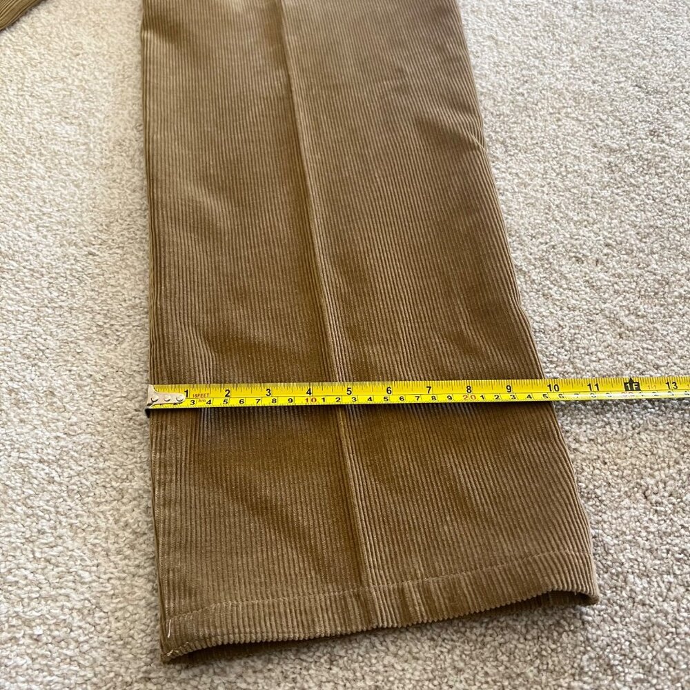 Tommy Bahama Corduroy Relaxed Fit Cotton Tan Beige Pants Size 38 - Picture 8 of 8